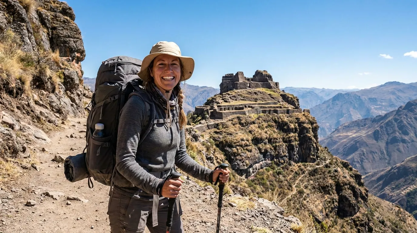 Waqrapukara: descubre la fortaleza en forma de cuerno de los Andes